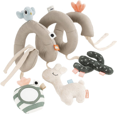 Fait par les activités de cerf spiral lalee beige
