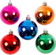 Boules de Noël Creativ company, d 6 cm, couleurs vives, 20 pièces 1 boîte