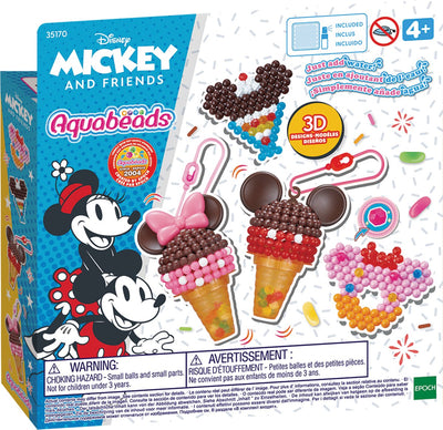 Ensemble de glaces Aquabeads 3D Mickey Friends