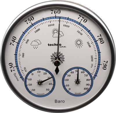 Thermomètre hygromètre Technoline - prévisions météo - wa 3090