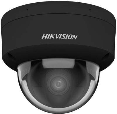 Série Hikvision pro avec acusense ds-2cd2186g2h-isu (2,8 mm) (ef) balle noire (forme) caméra de sécurité IP extérieure 3840 x 2160 pixels mur de plafond