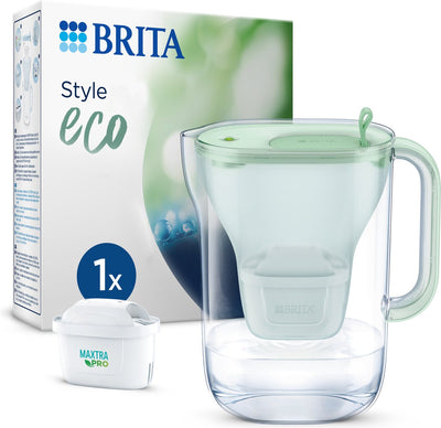 Filtre à eau Brita style Kan eco - 2,4l - vert - incl. 1 filtre à eau Maxtra Pro Pure Performance