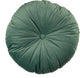 Coussin décoratif Kaat Amsterdam mandarine - dia 40 cm - gris vert