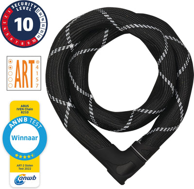 ABUS IVEN 8210 110 LOCATION DE LA CHAMP - Black - 110cm - ART2