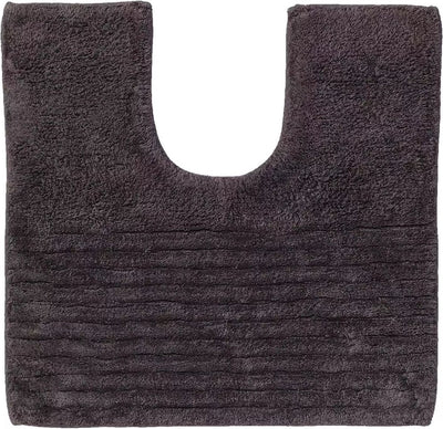 Tapis de toilette Sealskin essence 45x50 cm - coton - anthracite