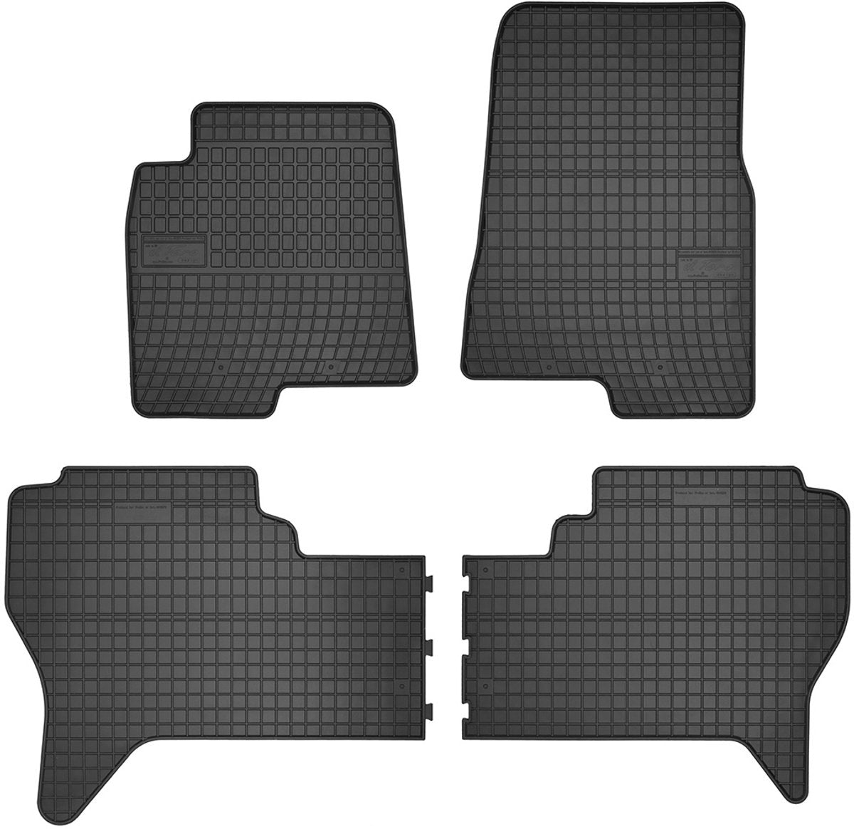 Tapis en caoutchouc Frogum Mitsubishi Pajero 2000-2006 -