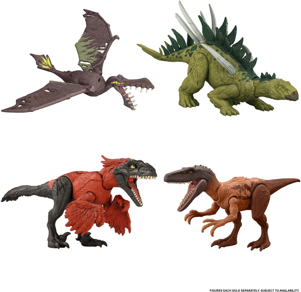 Jurassic World Strike Attack Herrerasaurus, 4 ans, multicolore, en plastique