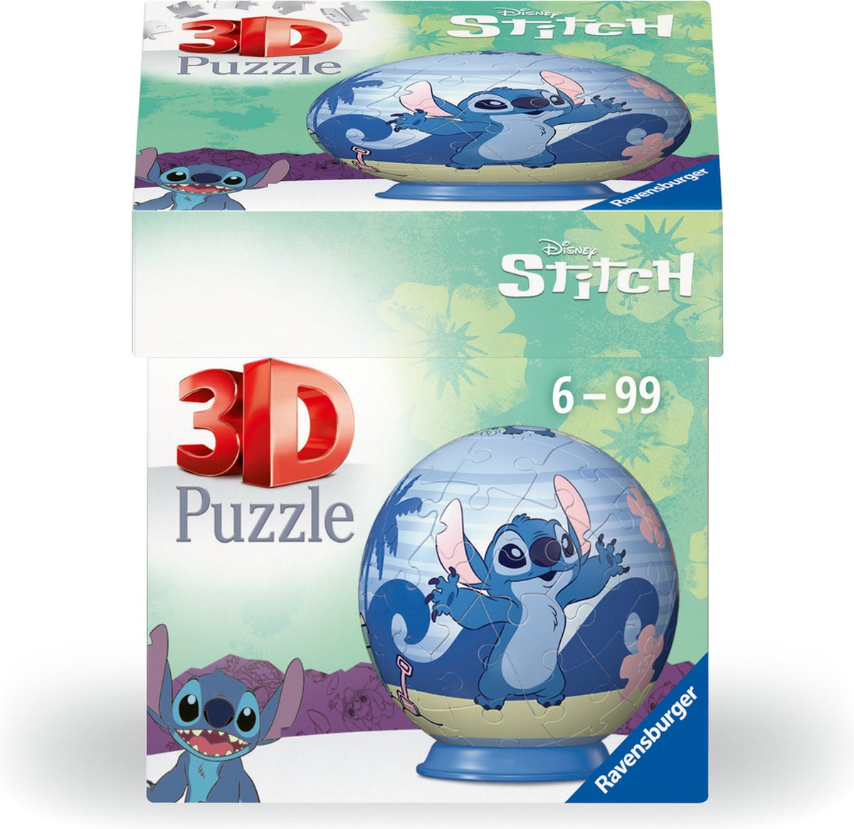 Ravensburger 3d Puzzle Ball Stitch, 54st.