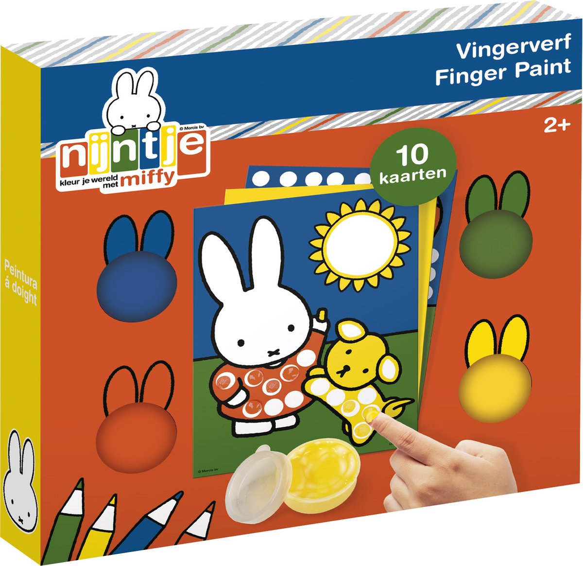 MIFFY CRÉATION avec peinture au doigt