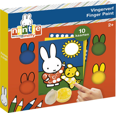 MIFFY CRÉATION avec peinture au doigt