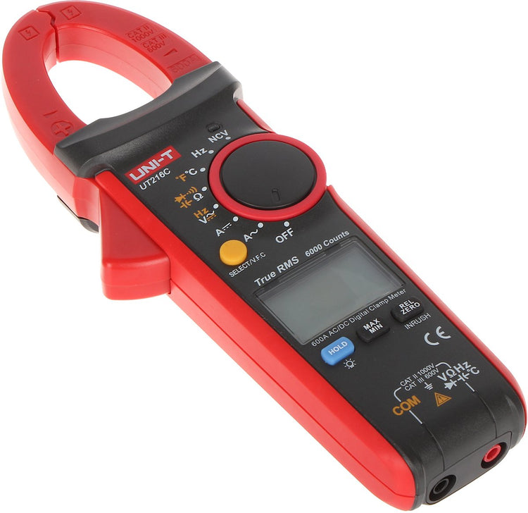 Série Uni-t UT-216c - pince multimètre numérique - valeur efficace vraie - fonction ncv