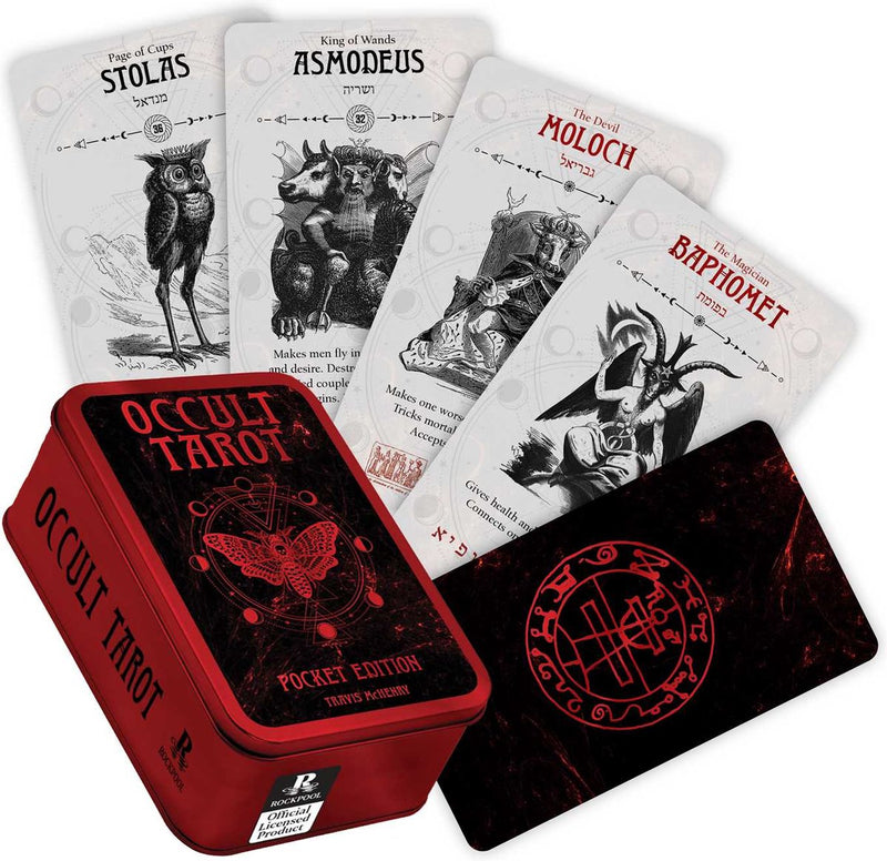 Tarot Rockpool - édition de poche du tarot occulte