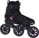Tempish wenox top 100 patins à roues alignées femme - roues 4x100 mm - patins à roues alignées speed fitness - noir rose - taille 41