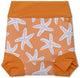 Essentiels de bain - couche de bain pour bébé - étoiles de mer - imprimé léopard - néoprène