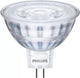 Spot économe en énergie Philips LED - 20 W - gu5.3 - lumière blanc chaud - 2 pièces - économisez sur les coûts énergétiques