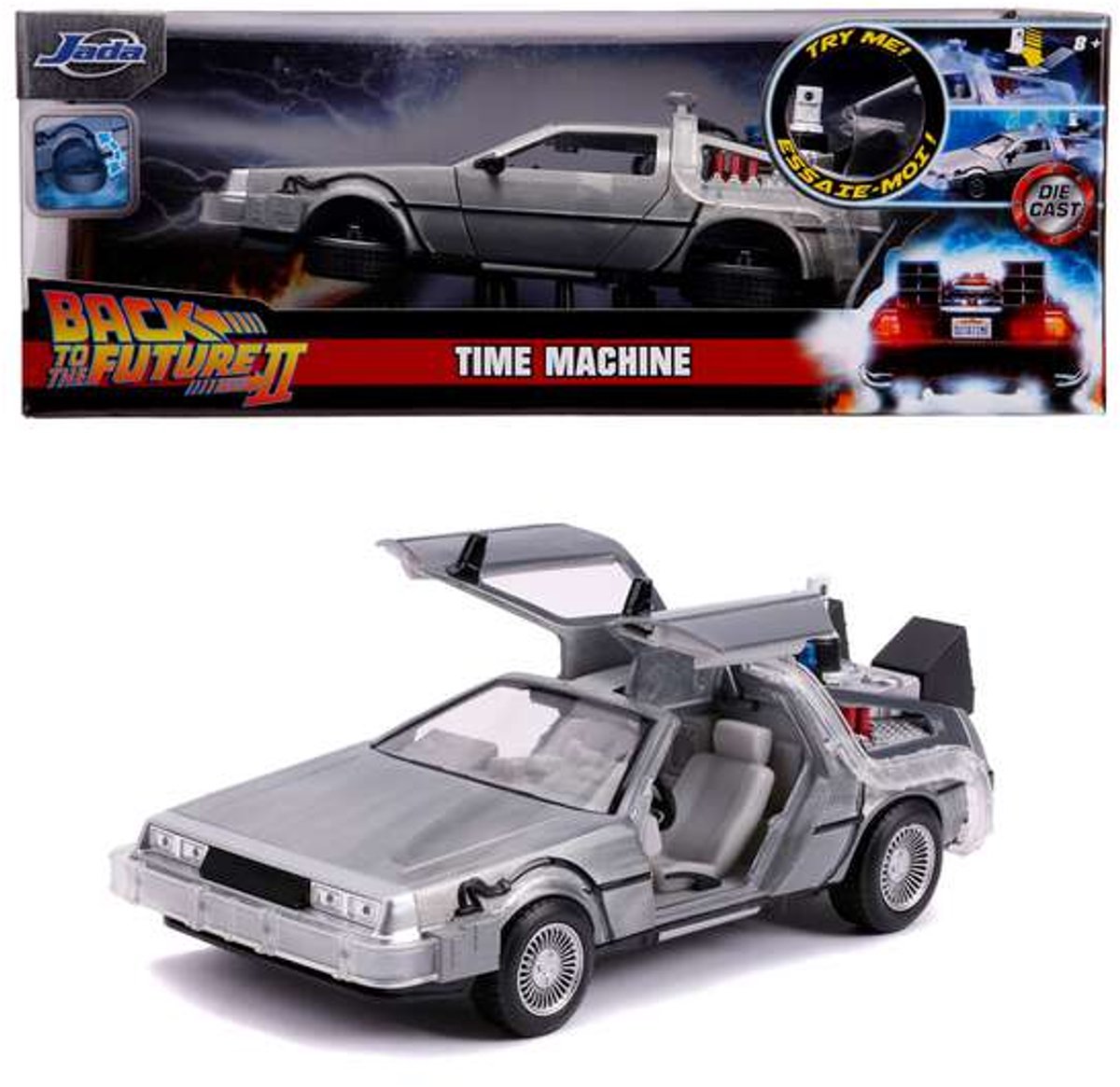 Jada Toys Jada Time Machine Retour vers le futur 2 1:24