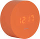 Karlsson réveil spry rond - orange - ø9cm - scandinave - réveil pour chambre - réveils