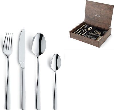 Amefa Cutlery Set 24dlg Martin Luxury Boîte en bois de luxe