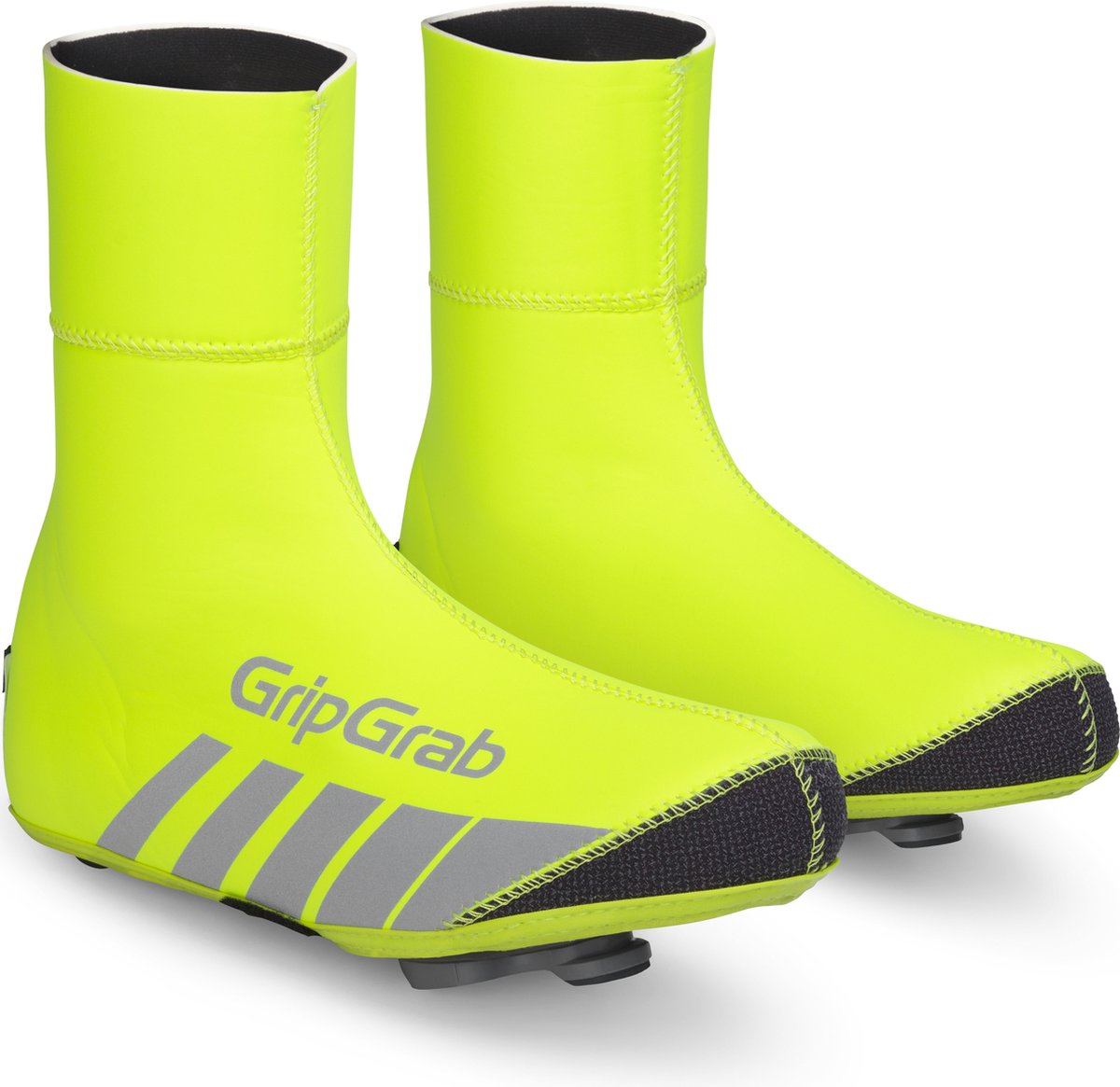 Couvre-chaussures d'hiver imperméables Gripgrab Racing thermo haute visibilité