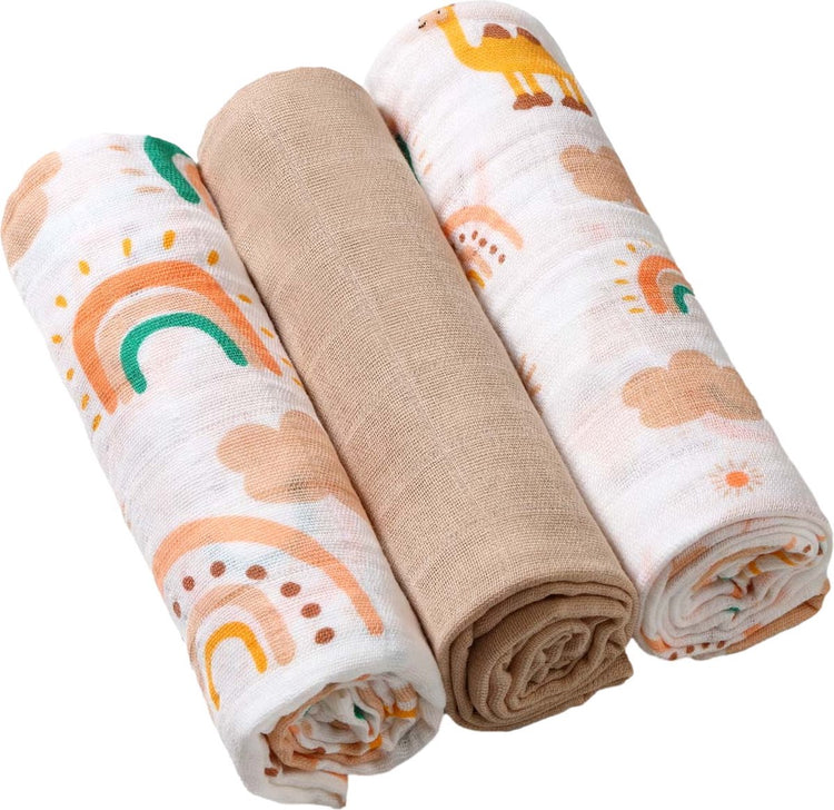 Babyono baby ono couches hydrophiles beiges 3 pièces
