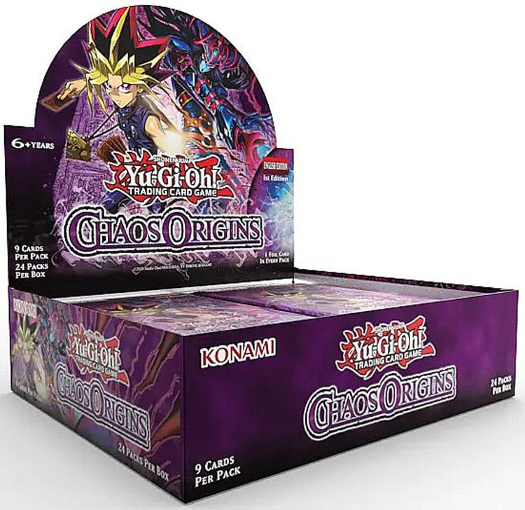 Yugioh! - konami yu-gi-oh ! tcg - boîte de booster chaos origins (anglais)