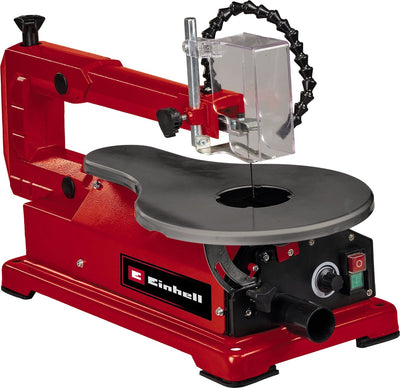 Scie à chantourner Einhell tc-ss 406 e - 120 w - max. hauteur de coupe 50 mm - dimensions de la table 415 x 250 mm