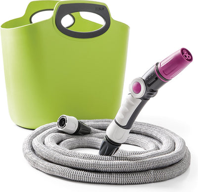 G.f. gf aquapop 30 m tuyau extensible en sachet citron vert