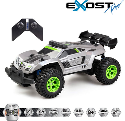 Exost rc pro future x 1:14 - voiture contrôlable avec. batterie rechargeable - haute vitesse