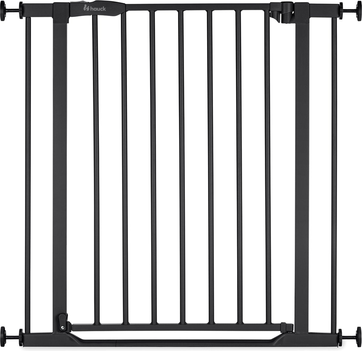 Hauck clear step 2 barrière de sécurité - barrière d'escalier - noir - 75-80 cm