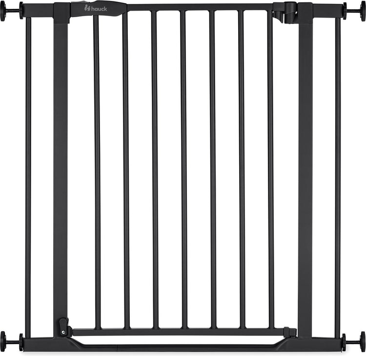 Hauck clear step 2 barrière de sécurité - barrière d'escalier - noir - 75-80 cm