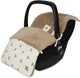 Chancelière Jollein pour poussette siège auto - mini ours en peluche - 82x42cm - gaufre