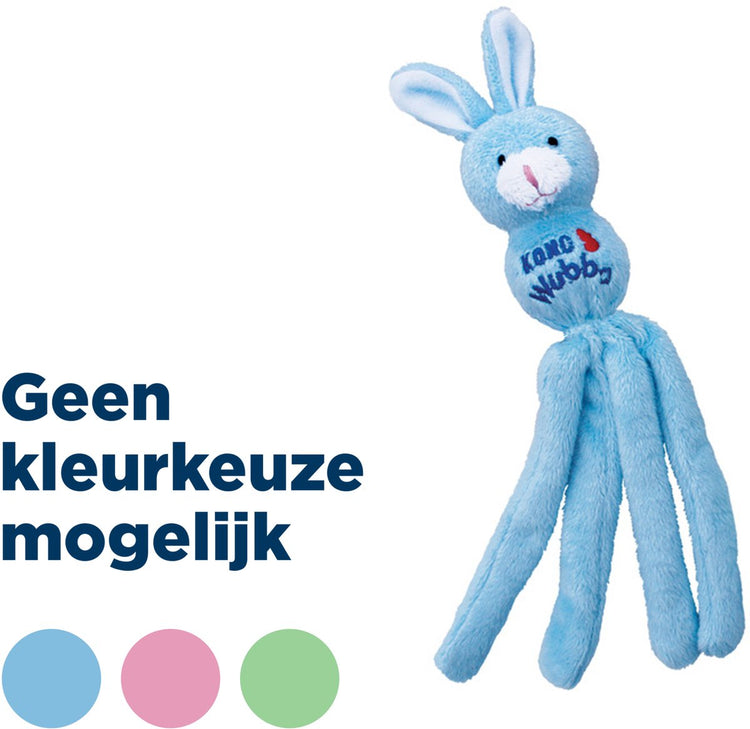 Lapin Kong wubba - jouet pour chat - souris jouant - 23,4 x 13,8 x 2,6 cm