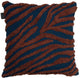 Kaat Amsterdam Coussin décoratif Marty - 45x45 cm - bleu