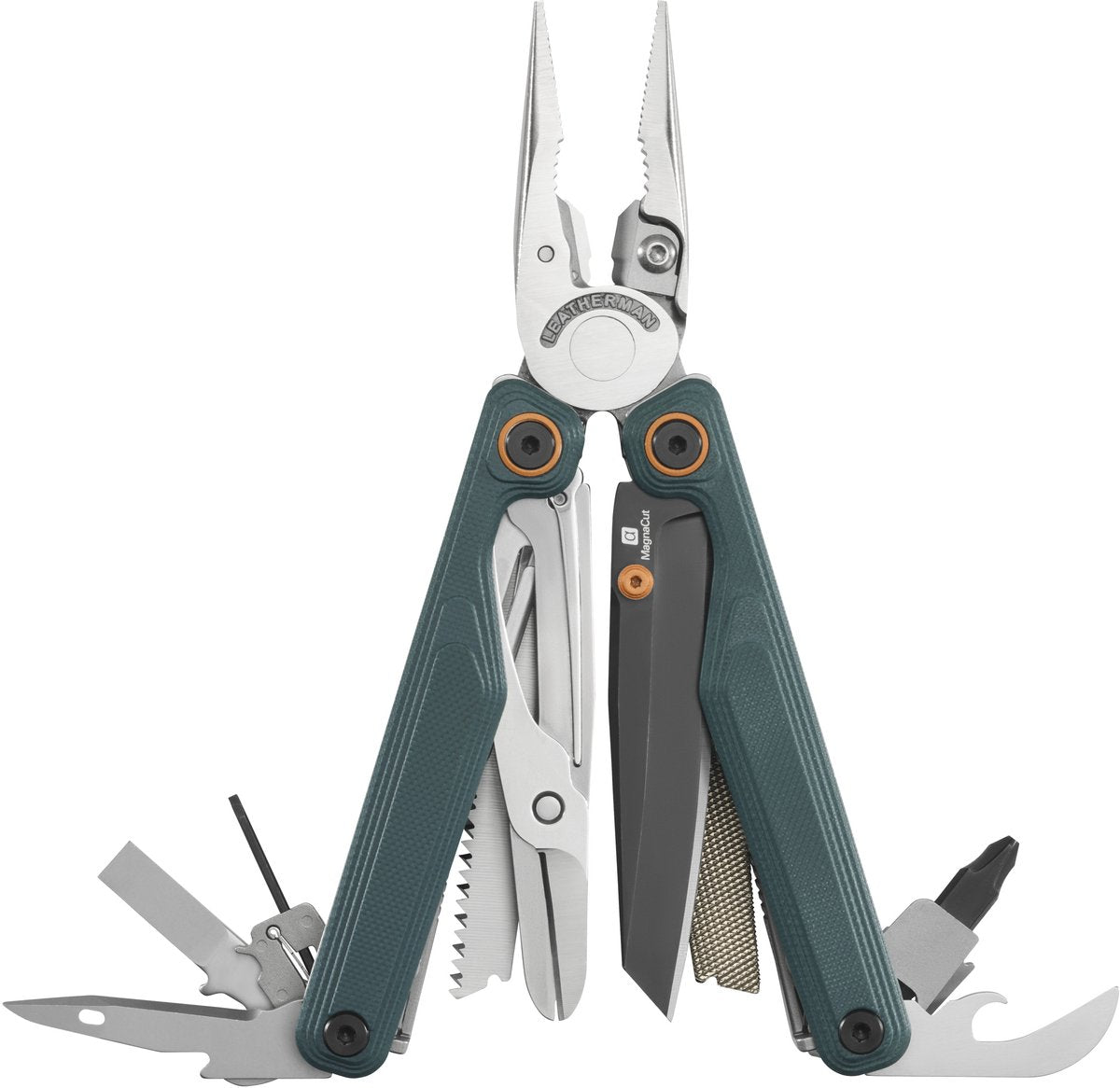 Leatherman - outil multifonction wave alpha - 16 outils, cascadia