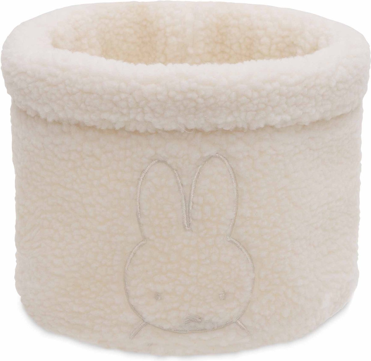 Jollein x Miffy - panier à langer - panier à langer pour chambre bébé - 14x18cm - panier de rangement - teddy miffy avoine