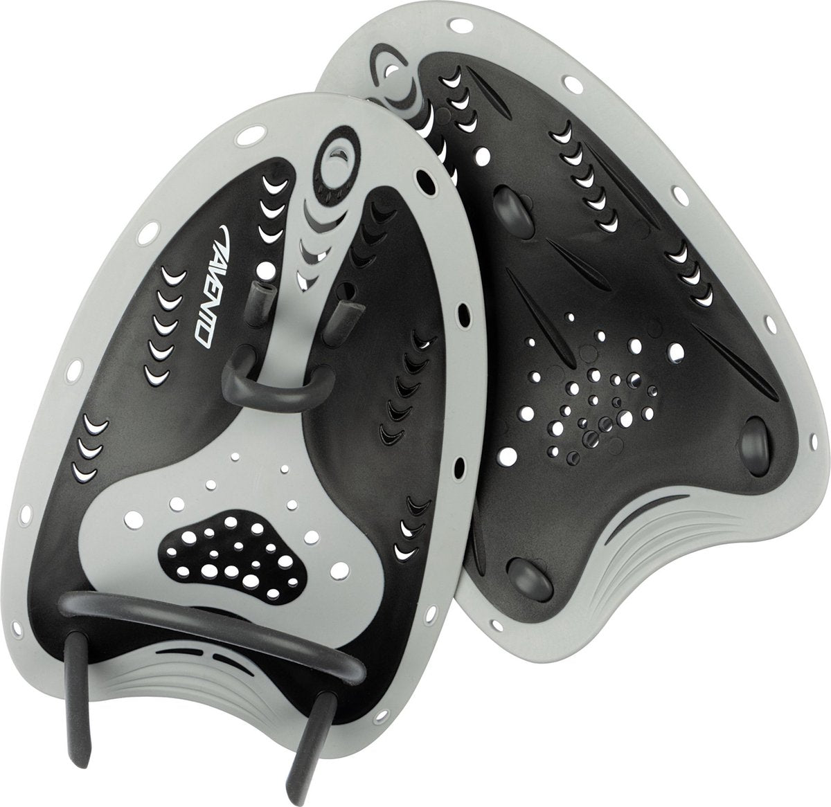 Avento - pagaies de natation - argent noir