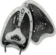 Avento - pagaies de natation - argent noir