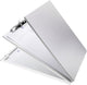 Presse-papiers Westcott - avec compartiment de rangement - aluminium - a4 - ac-e17002