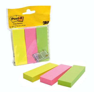 Index des gammes de couleurs autocollantes post-it