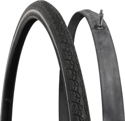 Ensemble de pneus Dresco 28 x 1 5 8 x 1 3 8 (37-622) DV 45 mm Antilek