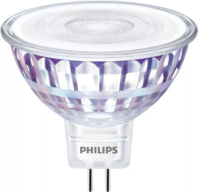 Spot LED Philips - 50 W - gu5.3 - lumière blanc chaud à intensité variable