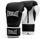 Gants de boxe Everlast powerlock og training (kick), velcro, noir et blanc, 16 oz