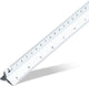 Aristo balance stick g - longueur 30 cm - 1:15 :20 :25 :33 1 3 :50 :100 - plastique blanc - dans étui de protection - ar-1314 1