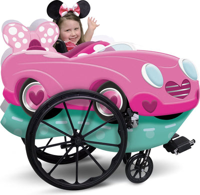 Déguisement Disney - CG Minnie Friends préscolaire, housse adaptable pour fauteuil roulant Minnie rose, taille unique, filles