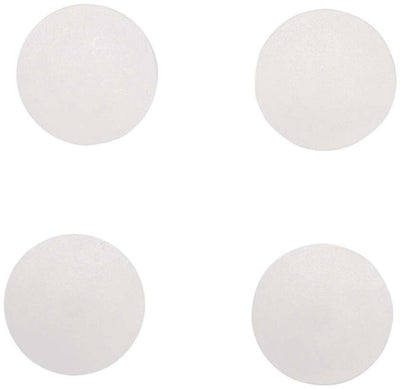 Aimant Maul rond massif 4 pièces 0,8 kg plastique ferrite bruchsicher ø 3,2 x 0,96 cm blanc