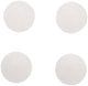 Aimant Maul rond massif 4 pièces 0,8 kg plastique ferrite bruchsicher ø 3,2 x 0,96 cm blanc