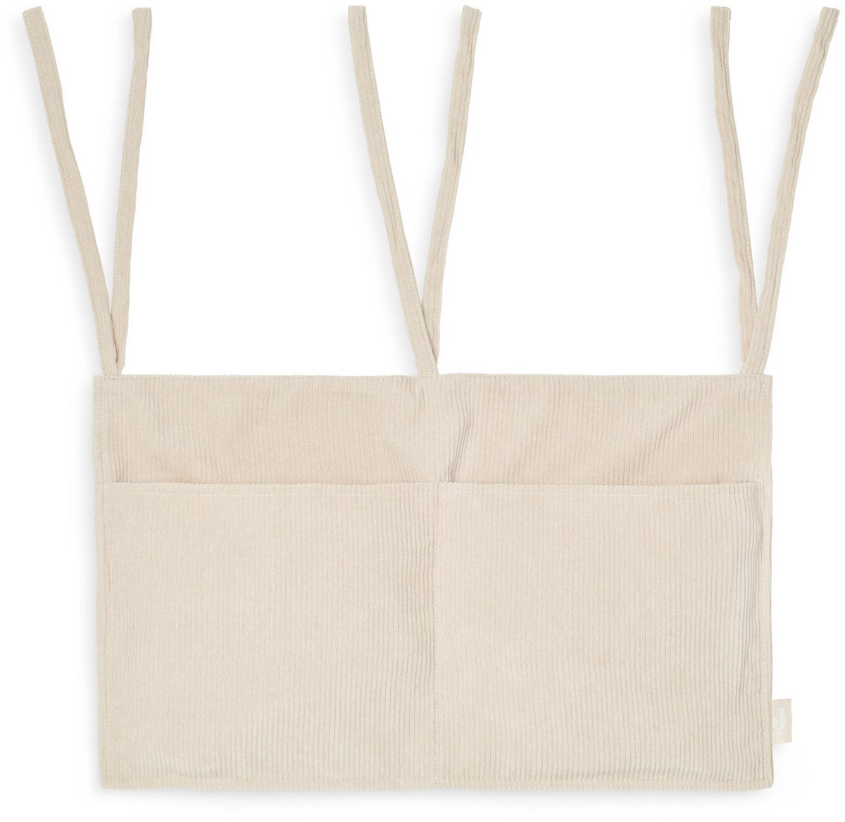 Jollein - sac de rangement pour parc (velours côtelé - nougat) - sac pour parc, sac de rangement, sac à jouets