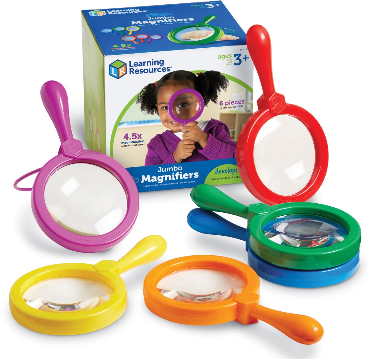 Ressources d'apprentissage loupes géantes Primary Science® (ensemble de 6) - 3+