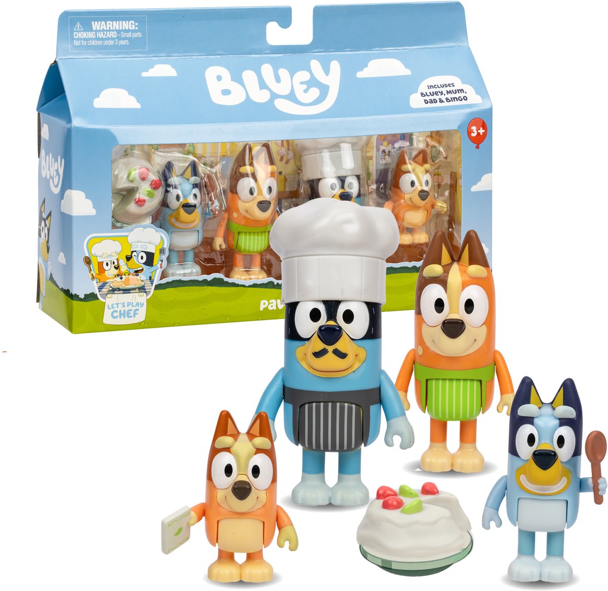 Coffret Spectron Bluey Dessert - 4 figurines