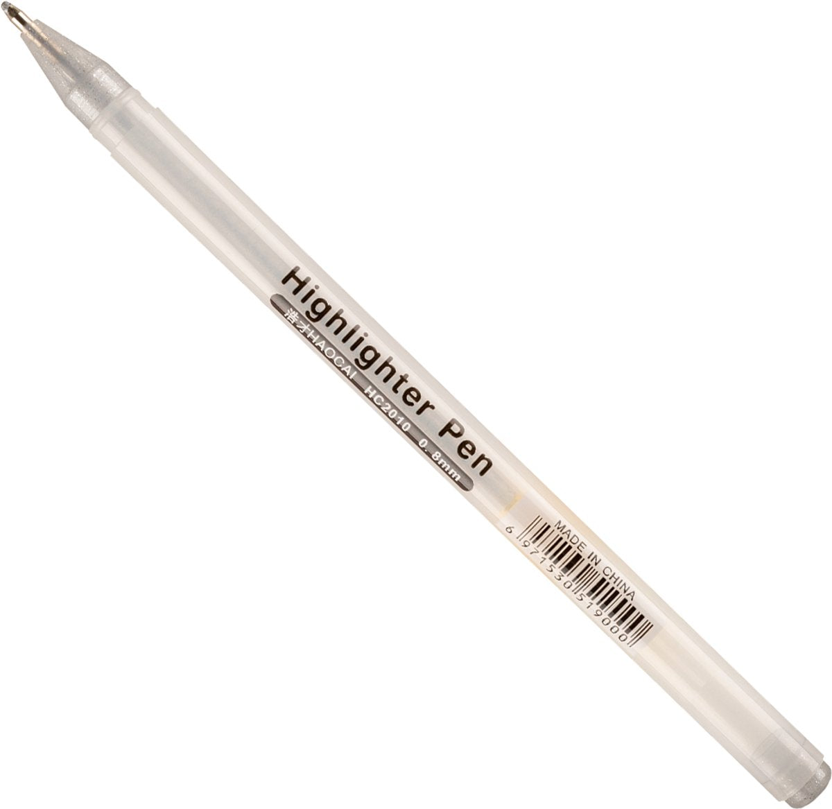 Stylo décoratif Walther pc200s - diy pac - argent